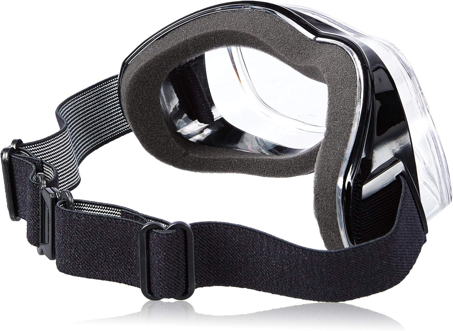 Pacific Coast Airfoil Padded 'Fit over Glasses' Riding Goggles (Black Frame/Clear Lens) image number 2