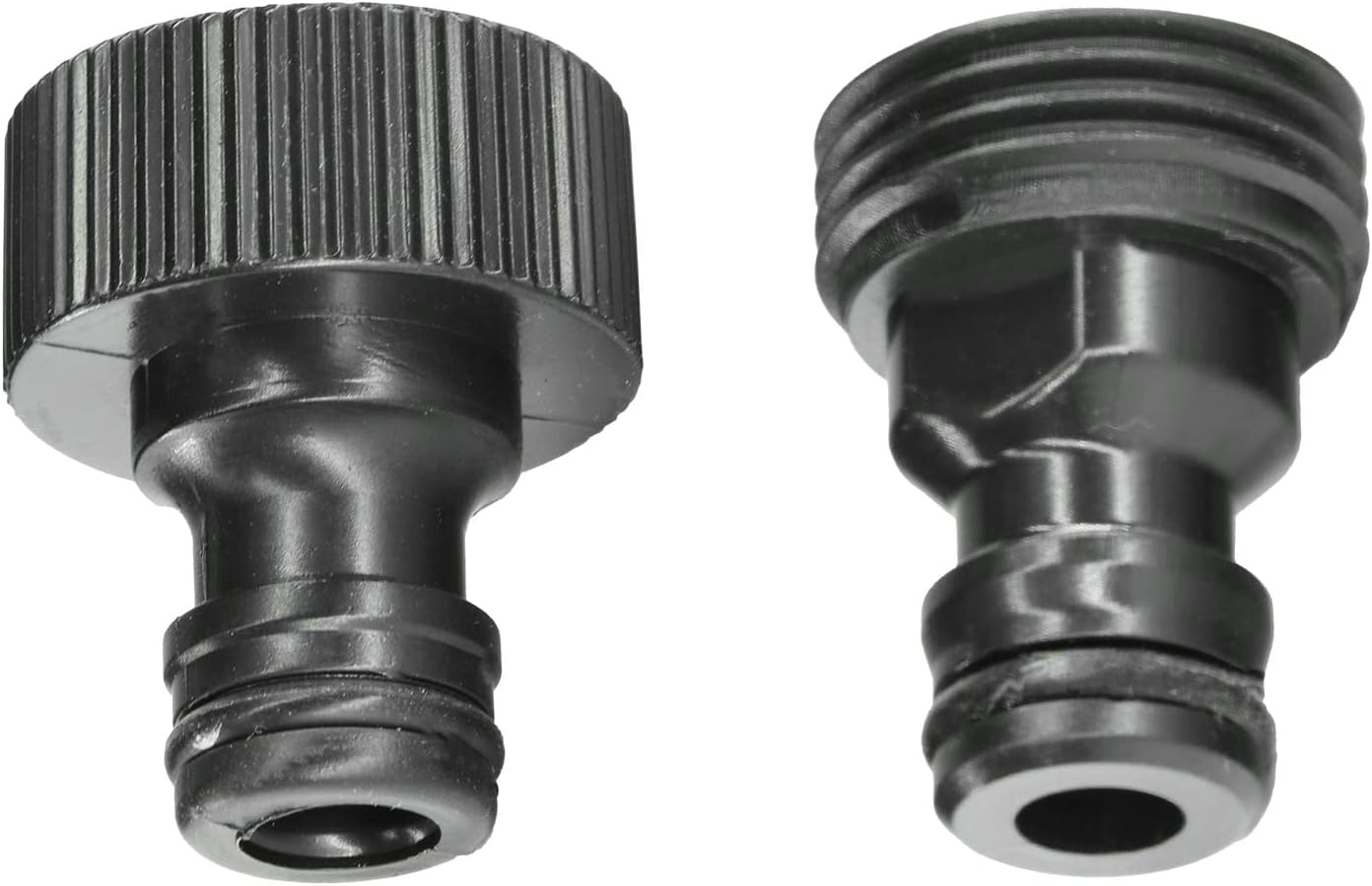 ECOESPTI Quick Connect Garden Hose Fittings, 3/4" Hose/Faucet/Nozzle Quick Connect Adapters, Male & Female Thread Nipple Quick Connectors, 12 Pack image number 1