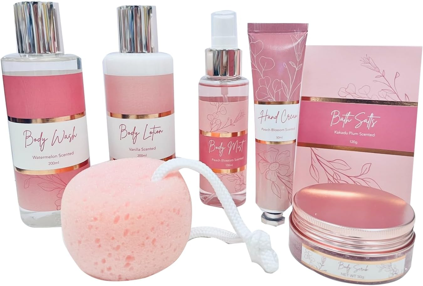 Bath Gift Set - 7 Piece Set image number 1