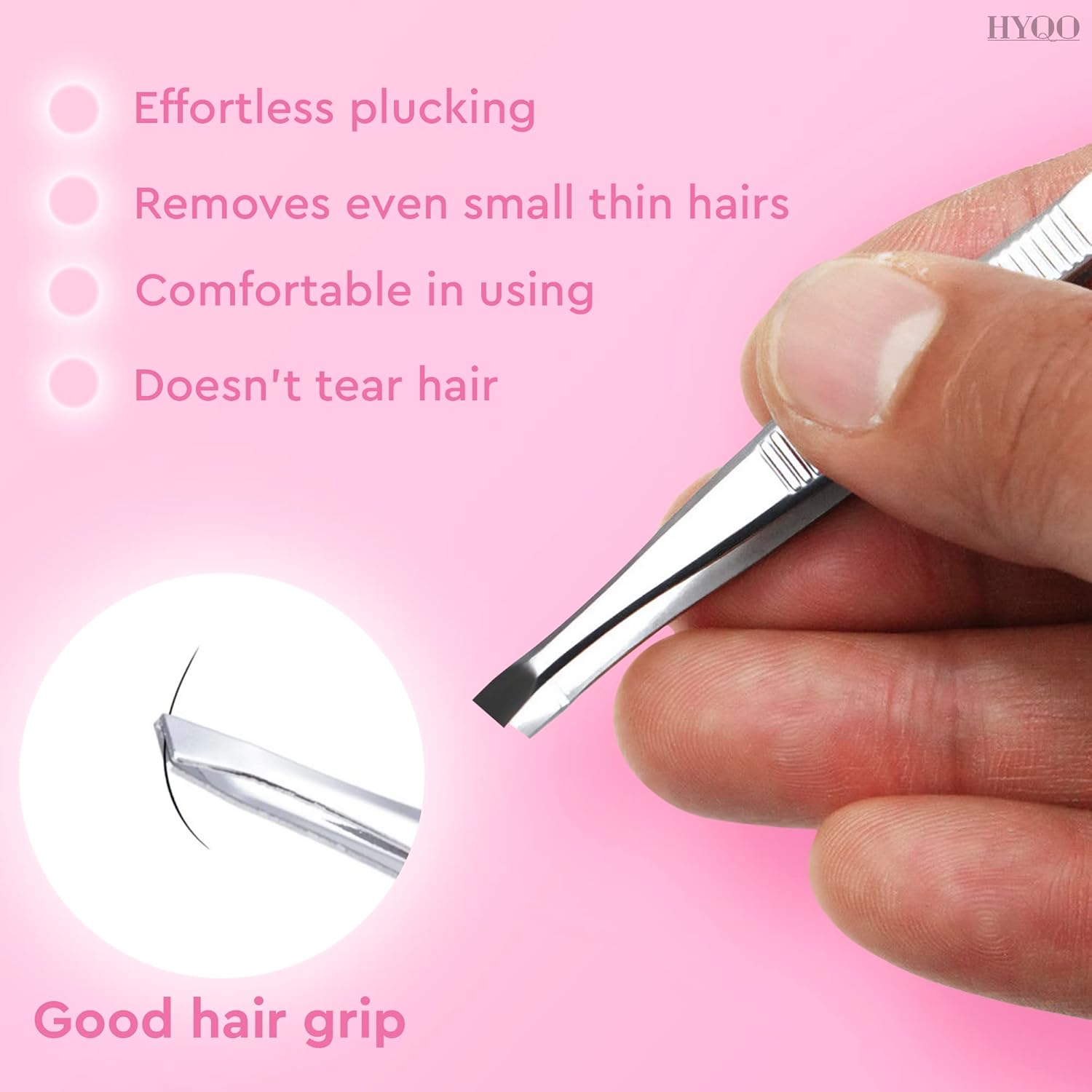 24 Pcs Mini Tweezers Bulk Pack &ndash; 3.5" Stainless Steel Bulk Tweezers First Aid with Heart Clamps, Designed for Effortless Eyebrow Plucking &ndash; Compact Size, Designed for Home & Professional Use image number 6