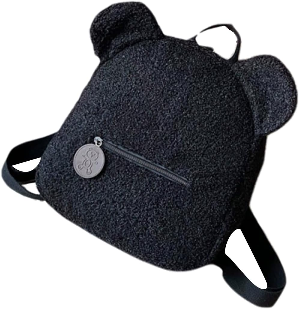 WUISOLQP P Teddy Toddler Bag Personalised Backpacks Comfortable Nursery Bag Personalised Toddler Girls Mini Backpack For