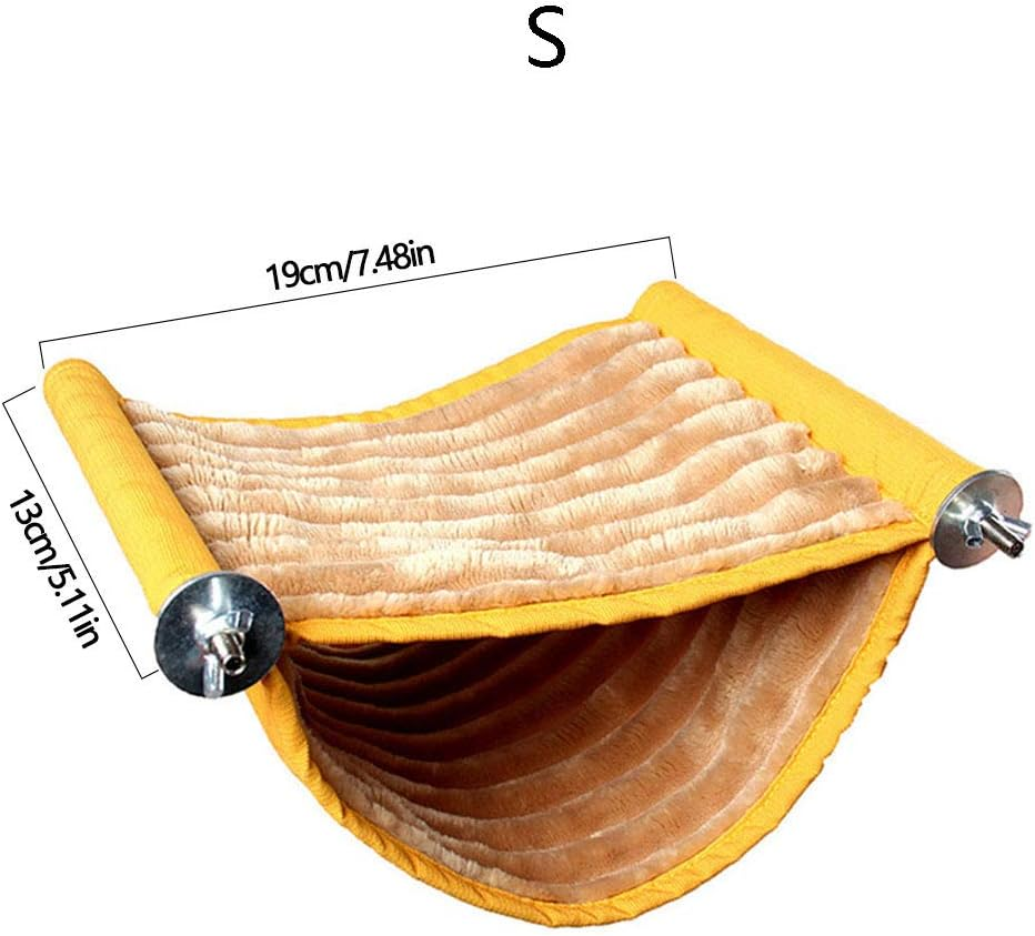 Bird Nest House Hanging Hammock Bed Toy for Pet Parrot Parakeet Cockatiel Conure Cockatoo African Grey Amazon Lovebird Finch Canary Budgie Hamster Rat Gerbils Chinchilla Guinea Pig Cage Perch image number 5