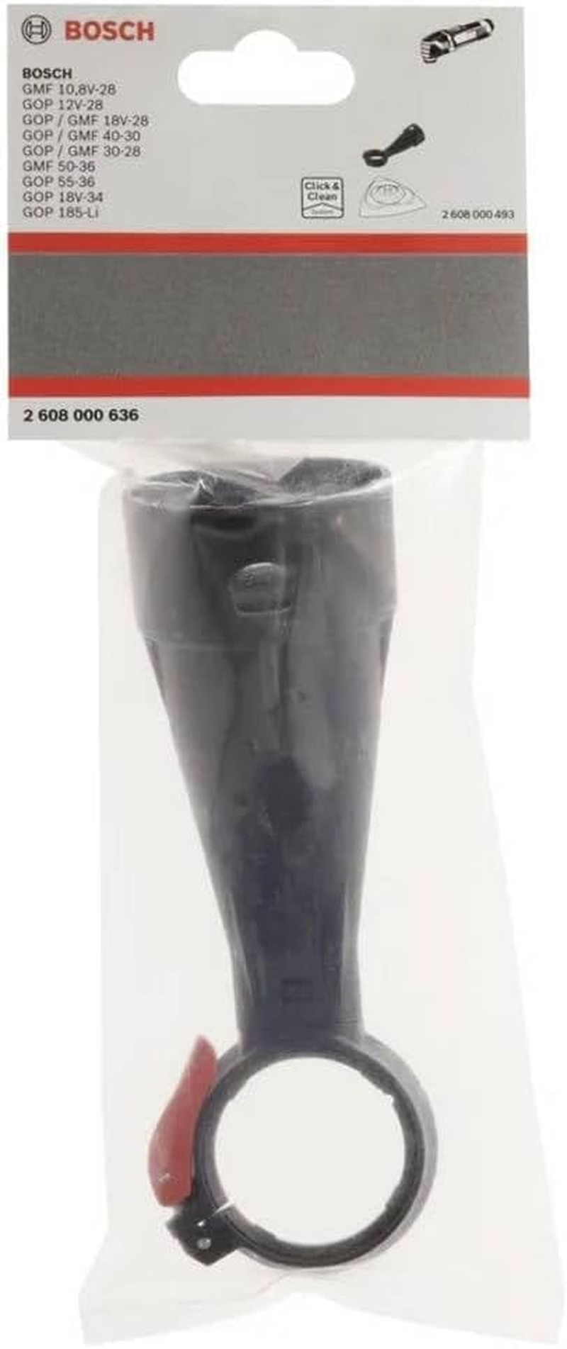 Bosch Accessories Profesional 1X Dust Extraction Device (For Sanding Plate AVI 93 G, Accessories for Multi Tools)