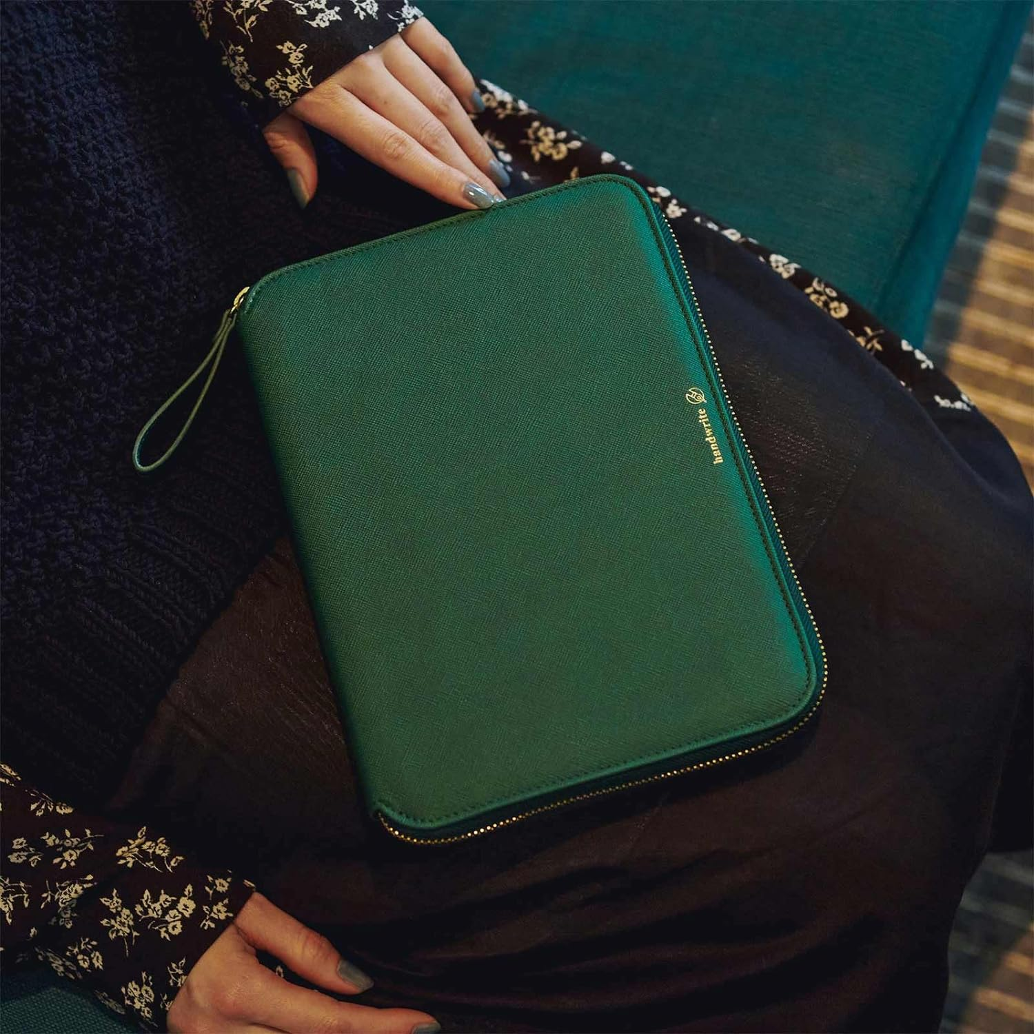 Almost Daily Notebook Cousin (A5) Size Notebook Cover, Single Color/Velluto image number 3