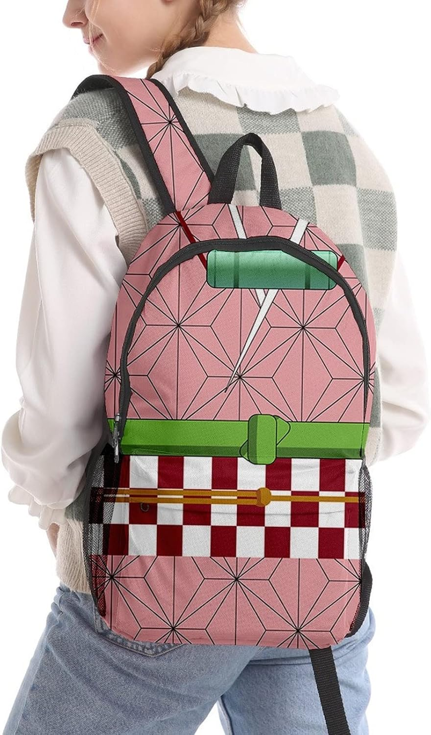 Anime Backpack Kawaii Cute Aesthetic Japanese Cartoon Figure Cosplay School Supplies Harajuku Academia Manga Ita Bag