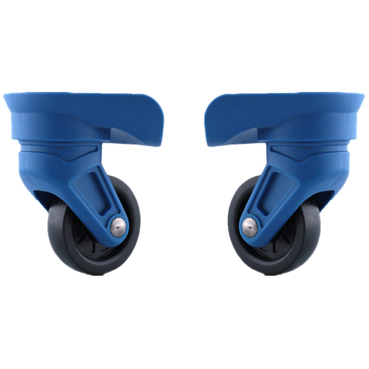 360 Degree Swivel Luggage Mute Wheel Suitcase Replacement Repair Wheels Parts Spinner /752/131 (Color : Blue, Size : -)