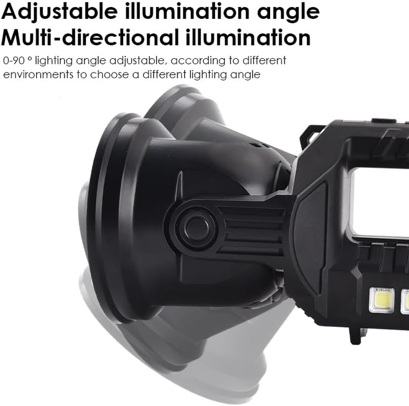 LEDON Standing Rechargeable Portable Rechargeable Treasure Function Flashlight image number 5