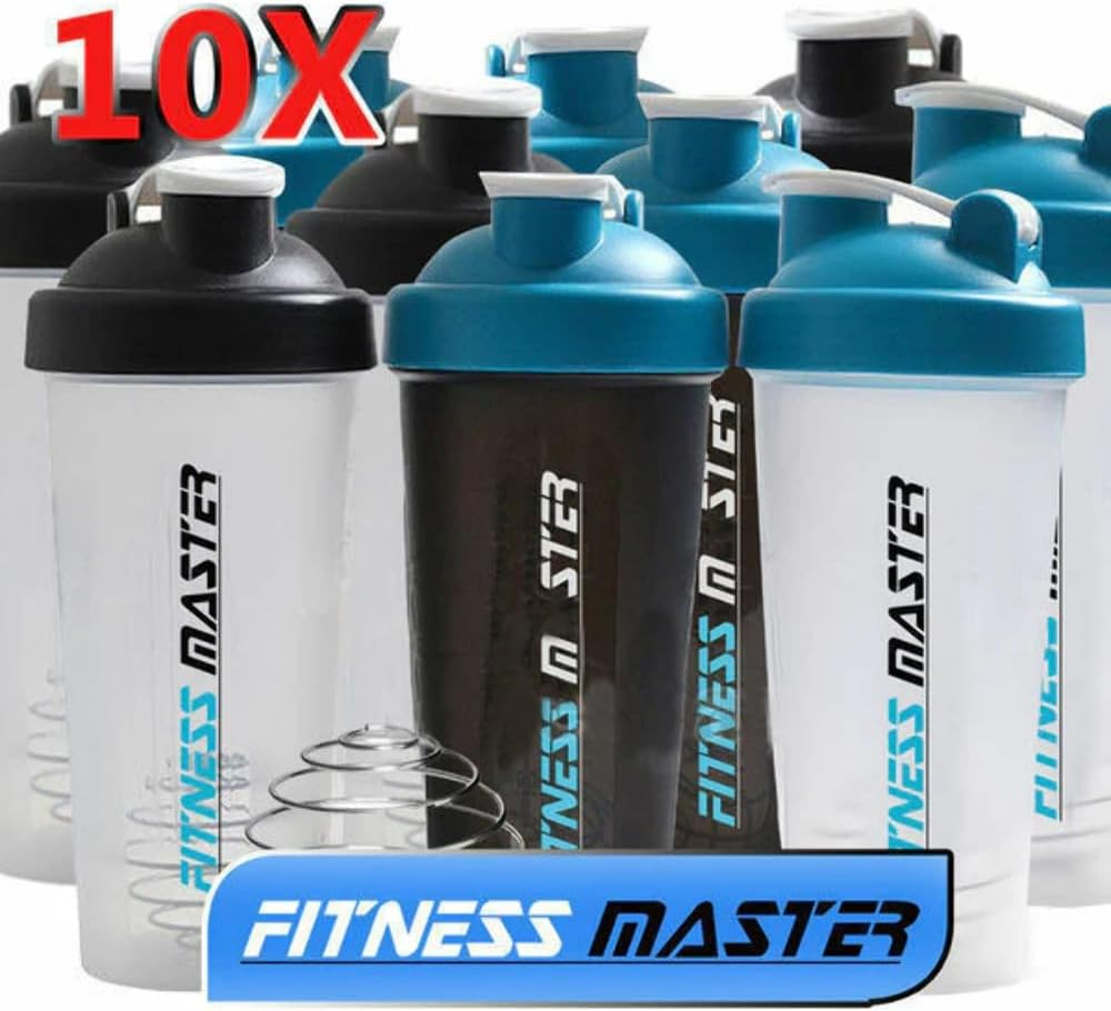Fitness Master 10X GYM Protein Supplement Drink Blender Mixer Shaker Shake Ball Bottle 700Ml image number 2