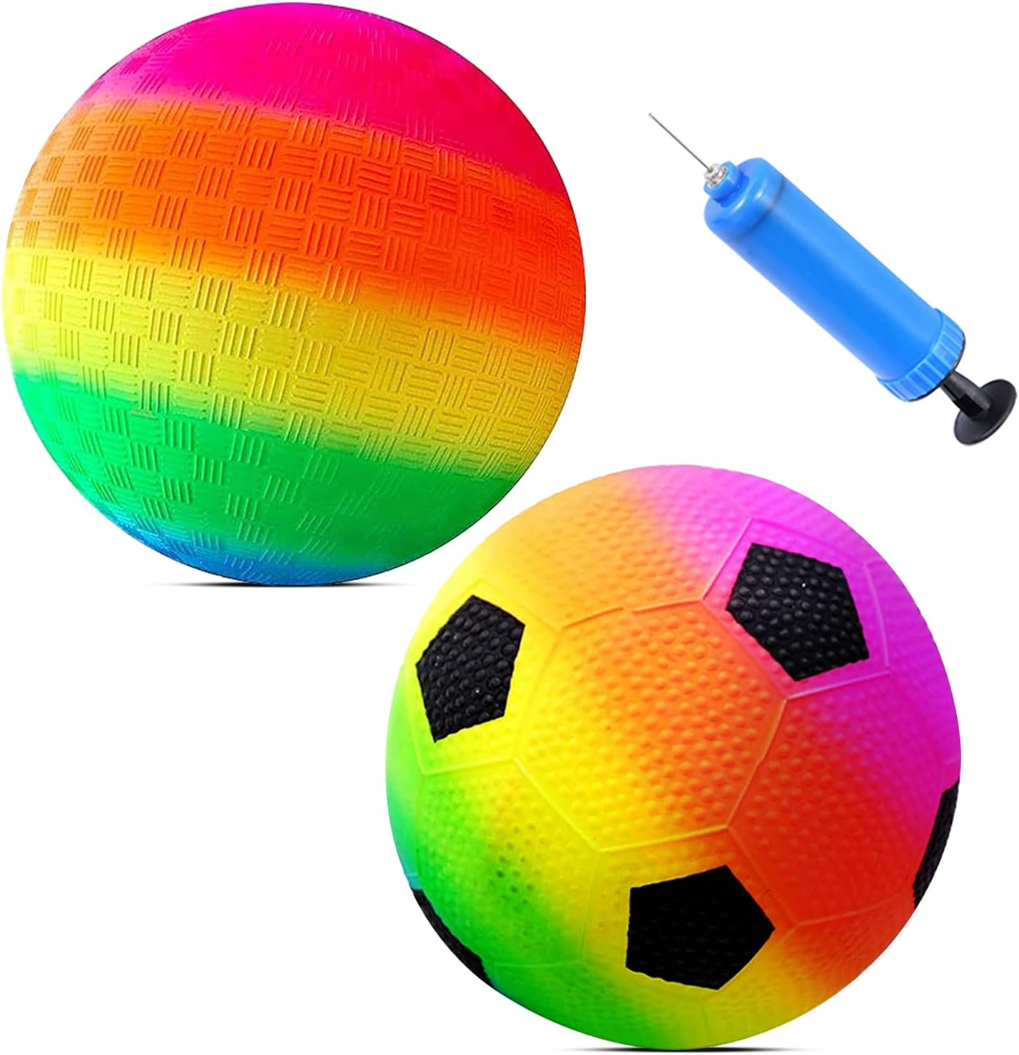 KERANEET Bouncy Kickbal Children'S Play Ball Water Ball Football for Indoor Outdoor Use