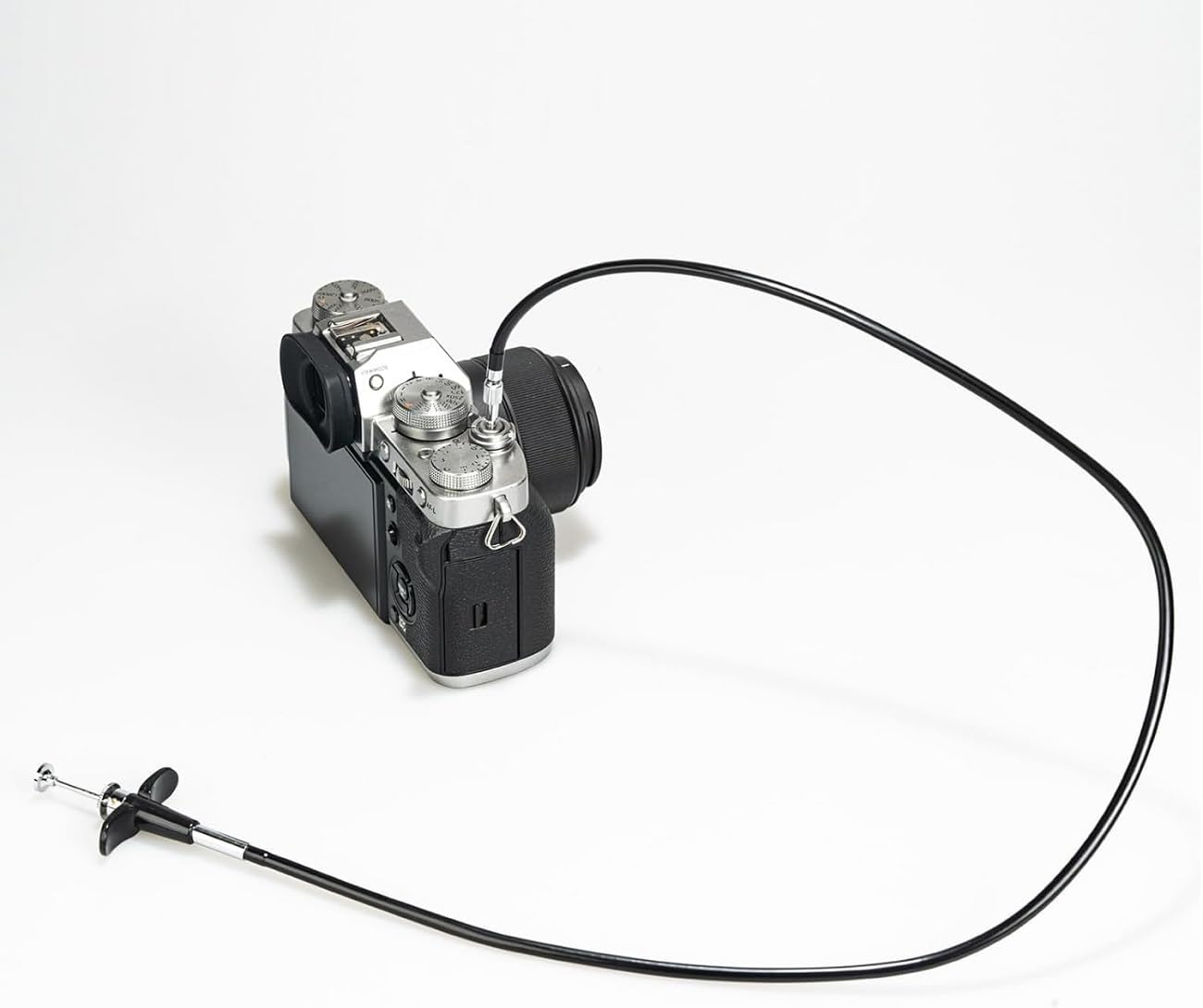 WADY Mechanical Shutter Release Threaded Vibration Shutter Release Cable Lock Mechanical Remote Shutter Trigger for Dslr/Mirrorless Cameras Durable Metal Construction (40CM) image number 3