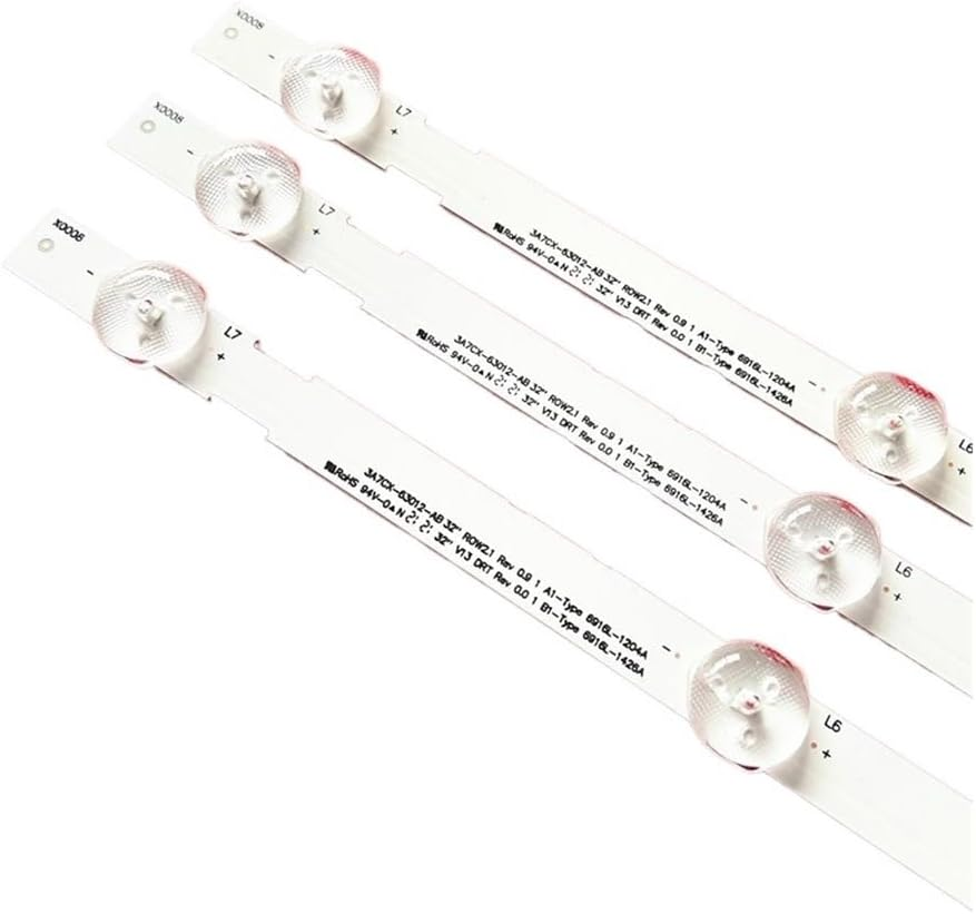 1/10TV Led Backlight Strip Fit for LG 32LN549E 32LN5400 32LN549C 6916L-1204A/1426A 32LN540B 32LN560B 32LN570B 32LN546B B1 B2(1TV(3PCS)) image number 2