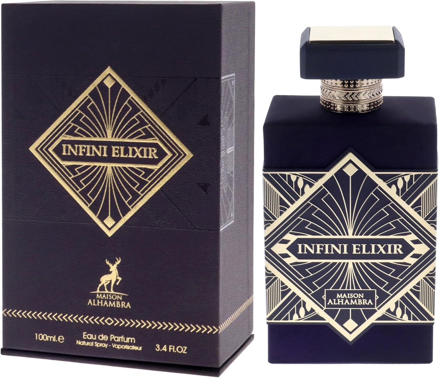 Infini - Elixir by Maison Alhambra for Unisex - 3.4 Oz EDP Spray image number 5