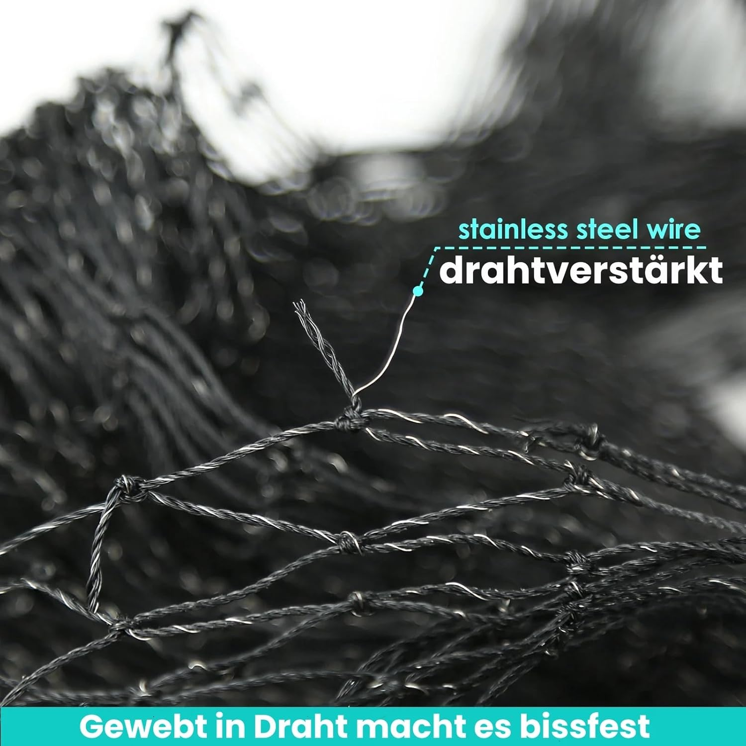 Parain Cat Net for Balcony Window Wire Reinforced Cat Protection Net Robust Protective Net 2 X 3 M image number 1