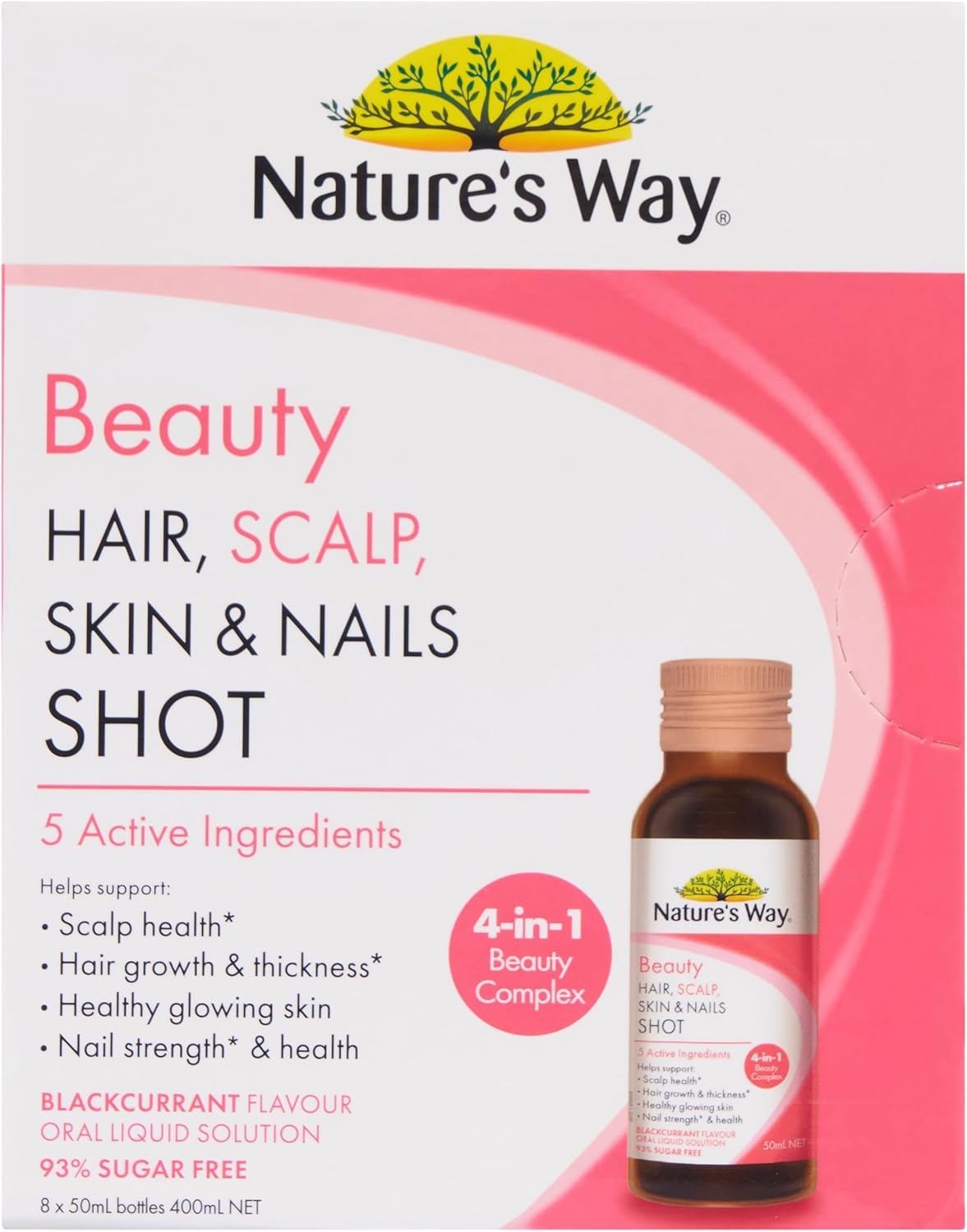 Nature'S Way Beauty HSSN Shots 50 Ml (Pack of 8) image number 2