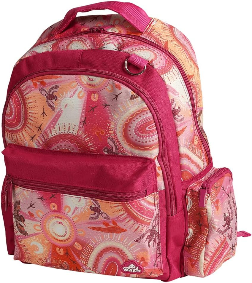 Little Kids Backpack, Kids Backpack, School Bag - Yarrawala, Aboriginal Design image number 3