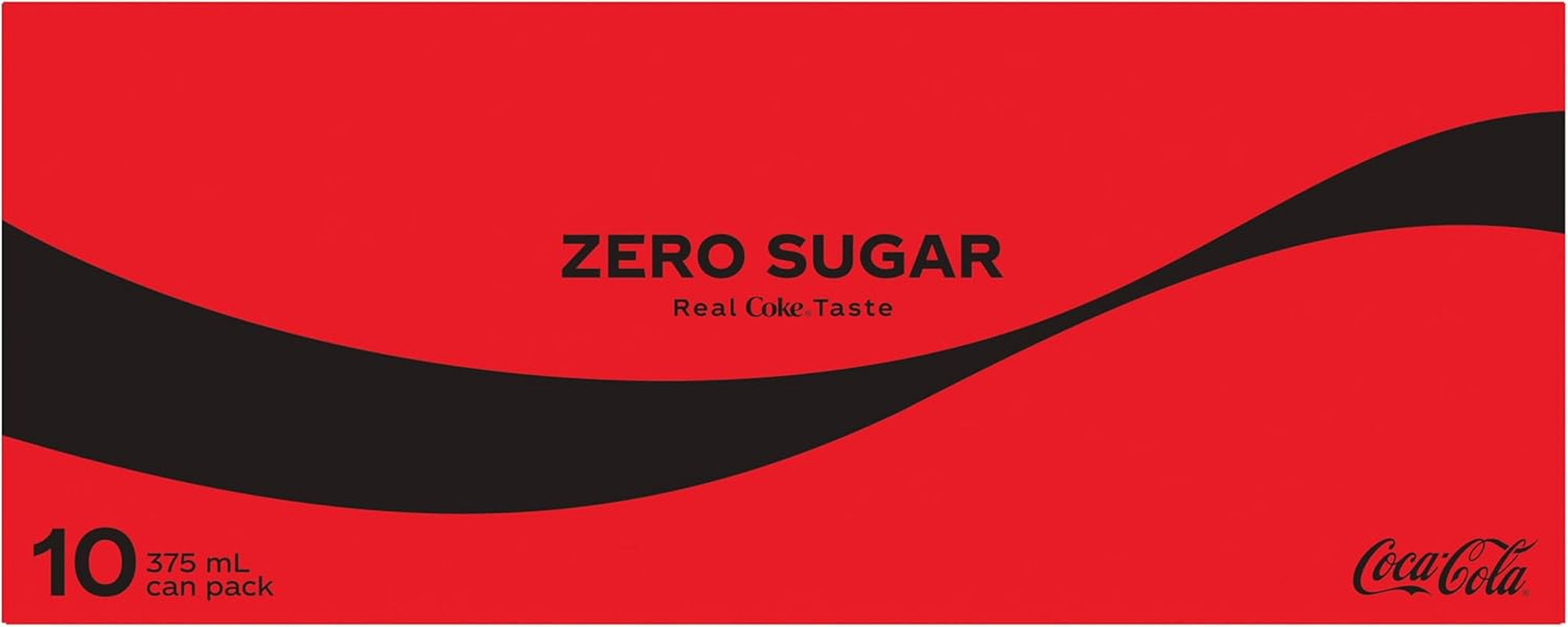 Coca-Cola Zero Sugar Soft Drink Multipack Cans 20 X 375 Ml (Packaging May Vary) image number 6