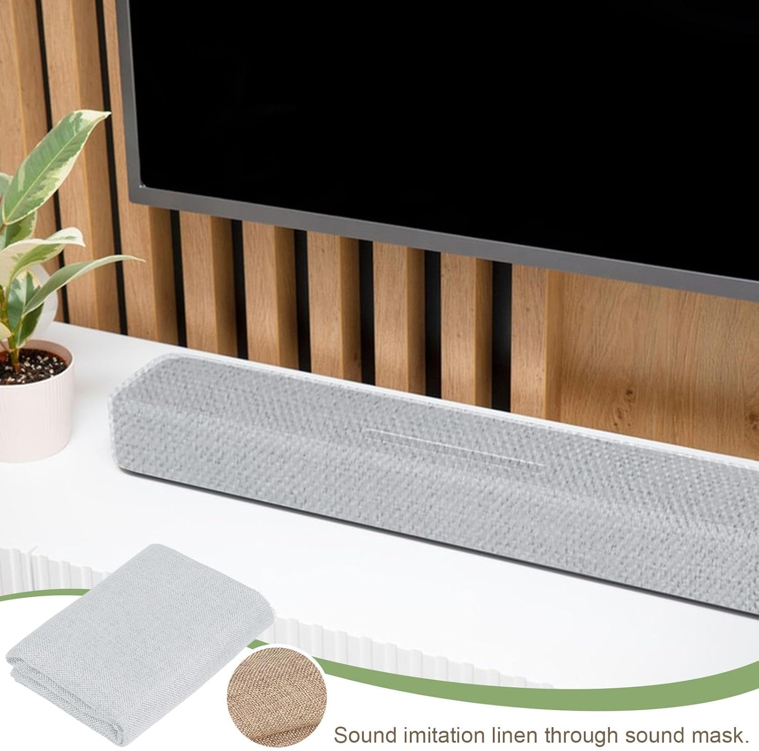 Speaker Dustproof Mesh Cloth | Protective Speaker Transparent Mesh Cloth,Great Sound Permeability Fabric Replacement for Audio Panels, Media Cabinet, Home, Stage image number 6