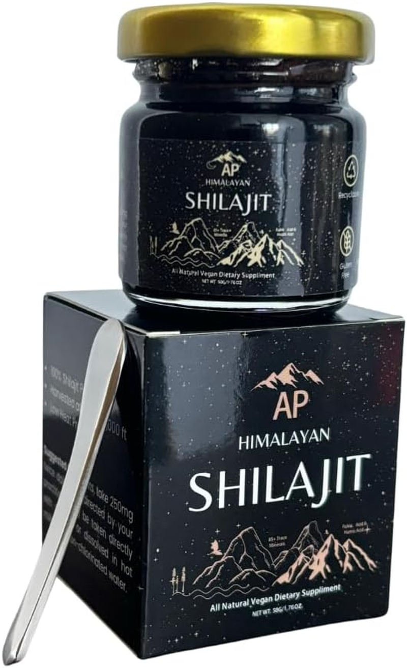 FIME. Pure Himalayan Shilajit Resin - Shilajit for Health & Vitality - 100% Pure Shilajit from the Himalayas - Rich in Minerals & Fulvic Acid - Ideal for Energy, Immune Support (30G) (30 Gram) image number 6