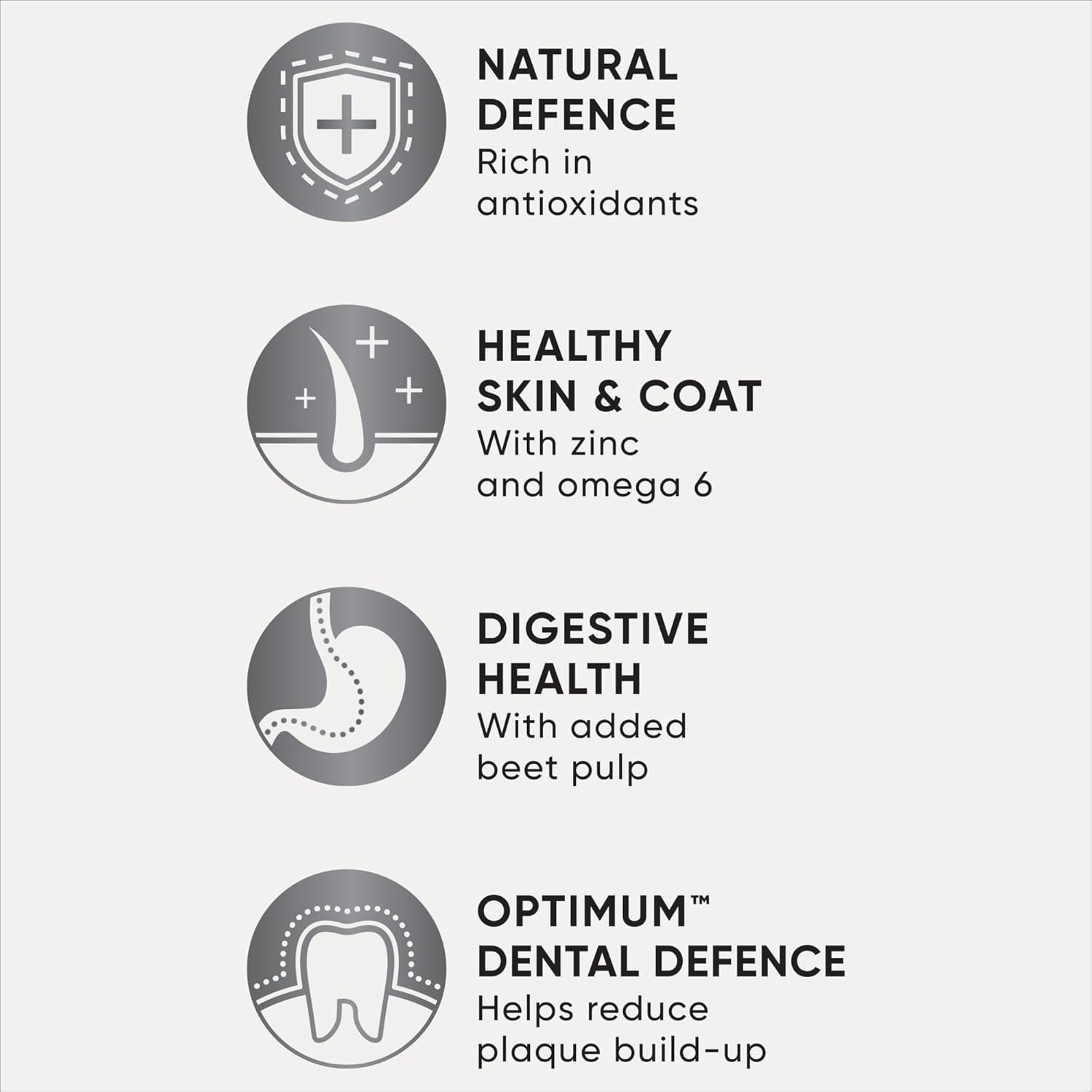 OPTIMUM Adult Large Breed Dry Dog Food with Chicken, Vegetables & Rice 3Kg Bag, 4 Pack image number 5