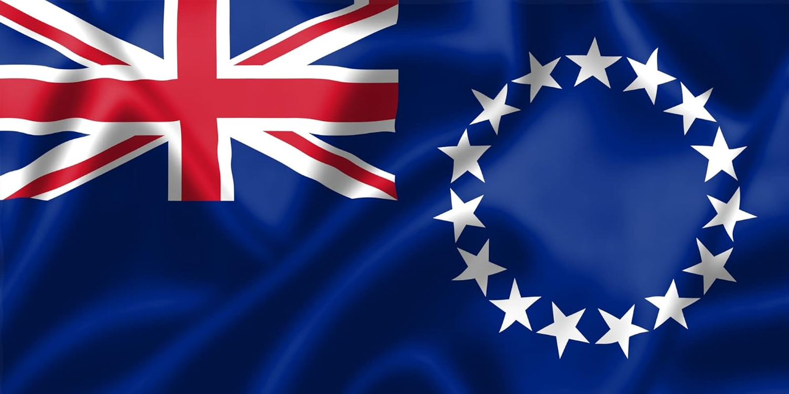 Cook Islands Country Flag | Double Stitched National Flag of Cook Islands Use for Indoor-Outdoor Purpose | Lightweight, Bright & Vivid Colors, Flag of Cook Islands image number 3