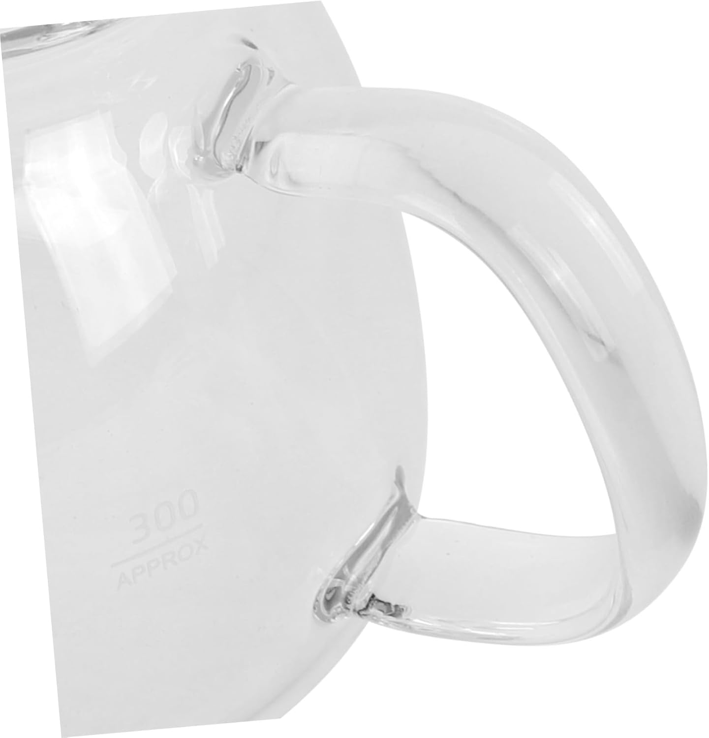 Luxshiny Glass Coffee Pot Small Pitcher for Espresso Machine Pot for Pouring Beverages at Home Office Glass Material image number 1