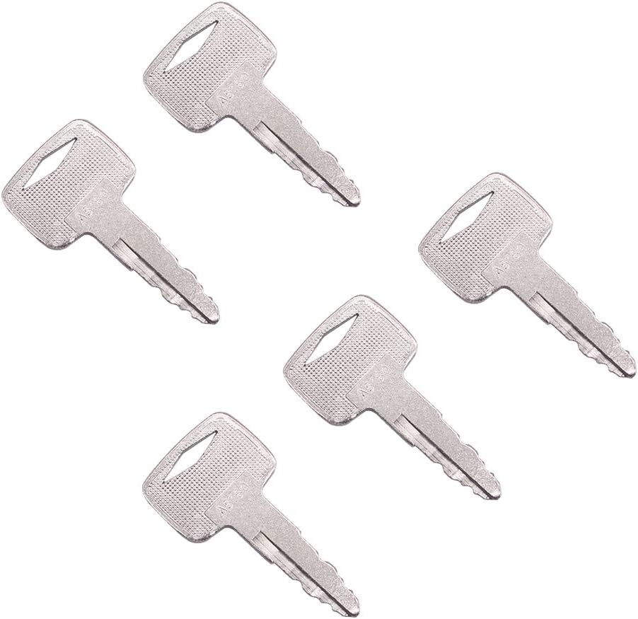 Ignition Key 91A07-01910 A5160 for Mitsubishi Caterpillar Forklift 5 PCS image number 1