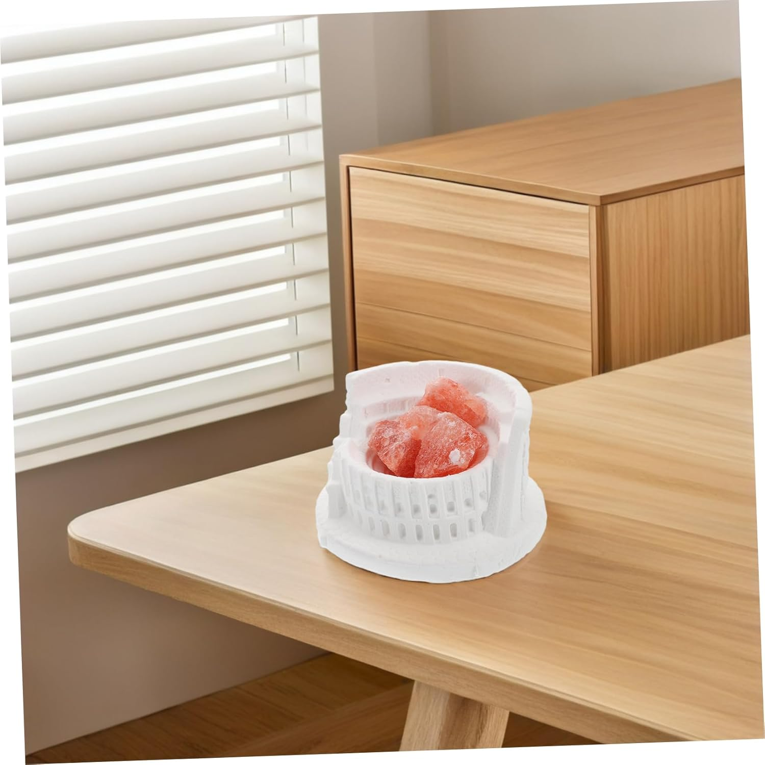 IWOWHERO Essential Oil Aromatherapy Diffuser Stones Crystal Diffuser Stone Safe for Home Office Car image number 3