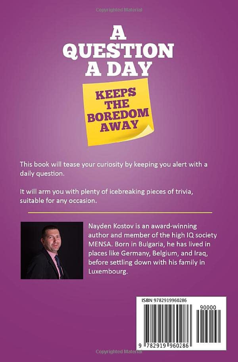 A Question a Day Keeps the Boredom Away image number 2