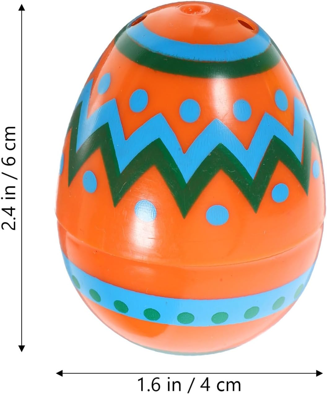 JECOMPRIS 12Pcs Easter Eggs: Fillable Easter Eggs Empty Easter Eggs Plastic Easter Eggs for Easter Hunt Easter Baskets Stuffers Fillers Party Decoration Classroom Prize image number 2