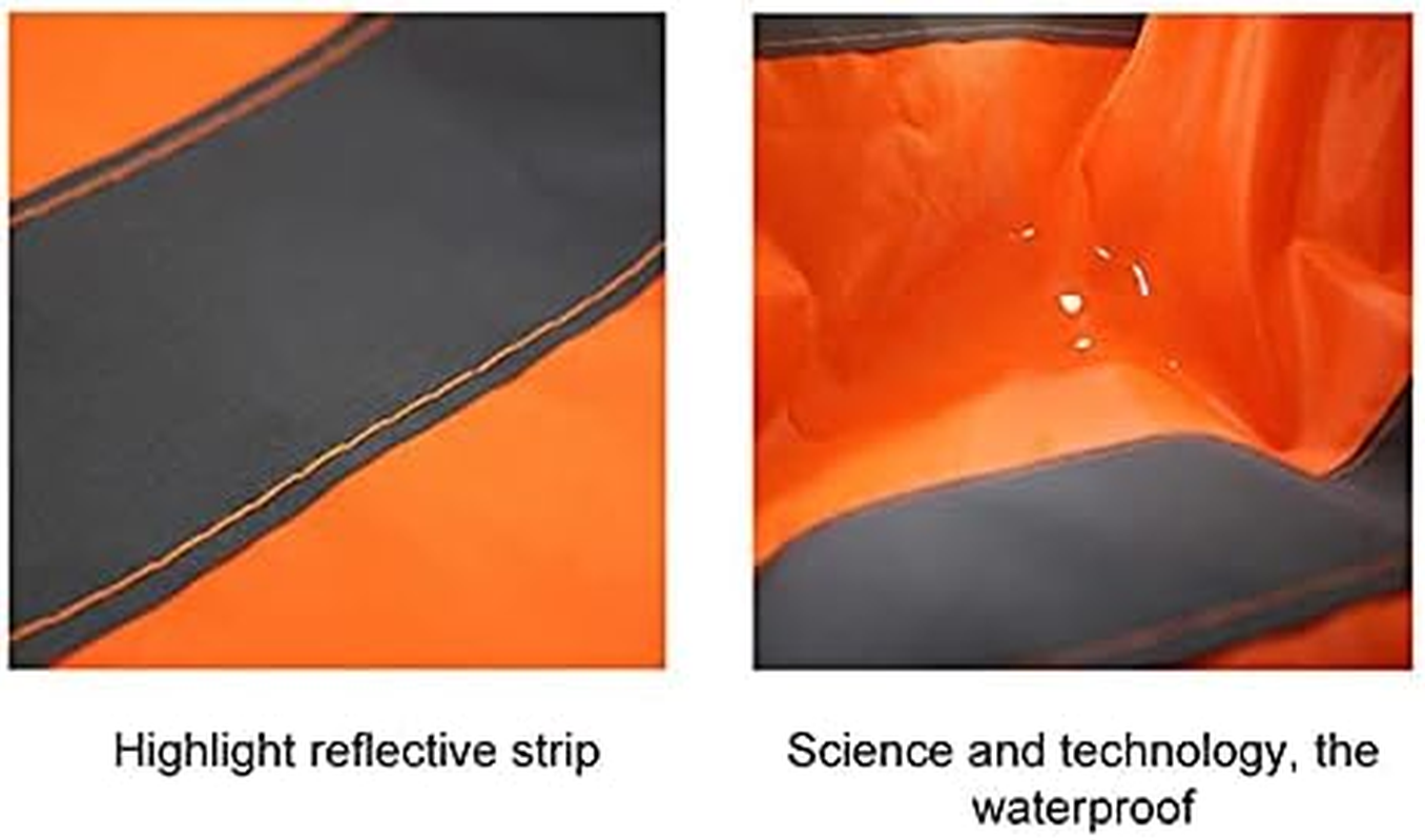 Wind Measurement Sock, Airport Windsock Outdoor Garden Patio Orange Windsock Wind Direction Measurement Sock, 80CM image number 4