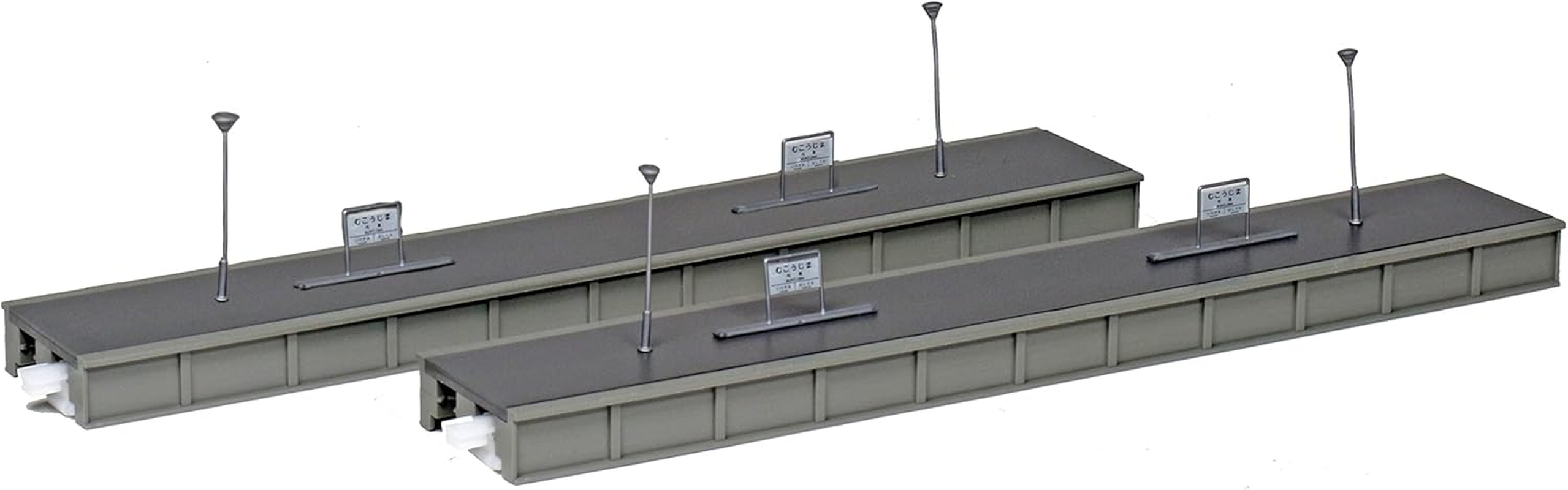 KATO 23-173 N Gauge Island Home C No Roof 2 Piece Model Train Supplies image number 1