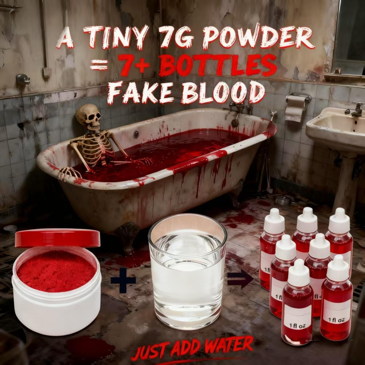 60 Yards 12 Rolls Halloween Mummy Wrap Costumes, Mummy Wrapping Cloth, Mummy Gauze, Mummy Bandages for Cosplay Zombie Makeup Halloween Costumes Accessories for Women Men with Fake Blood Power, Gloves