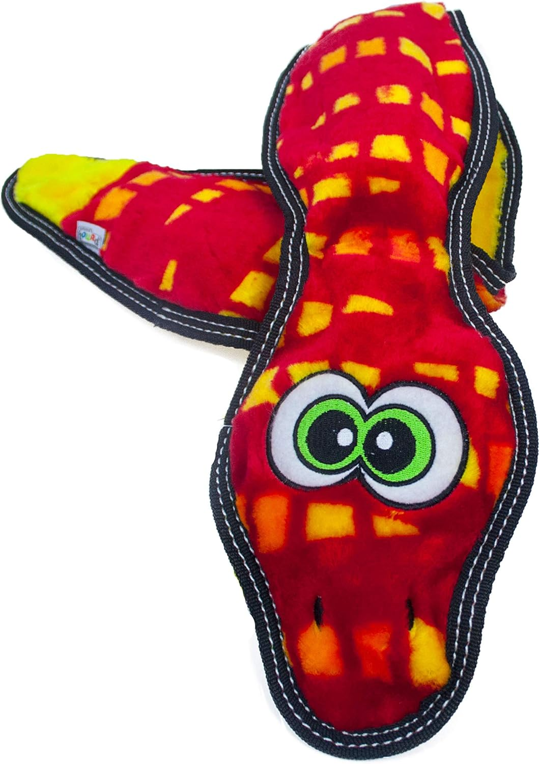 Outward Hound Tough Seamz Snake Plush Dog Toy, Large image number 1