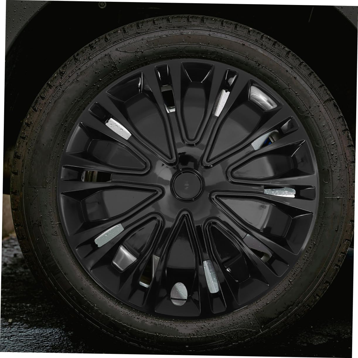 VINTORKY Car Rim Hubcap Cover Decorative Wheel Hub Caps for Automotive Wheel Hub Covers image number 3