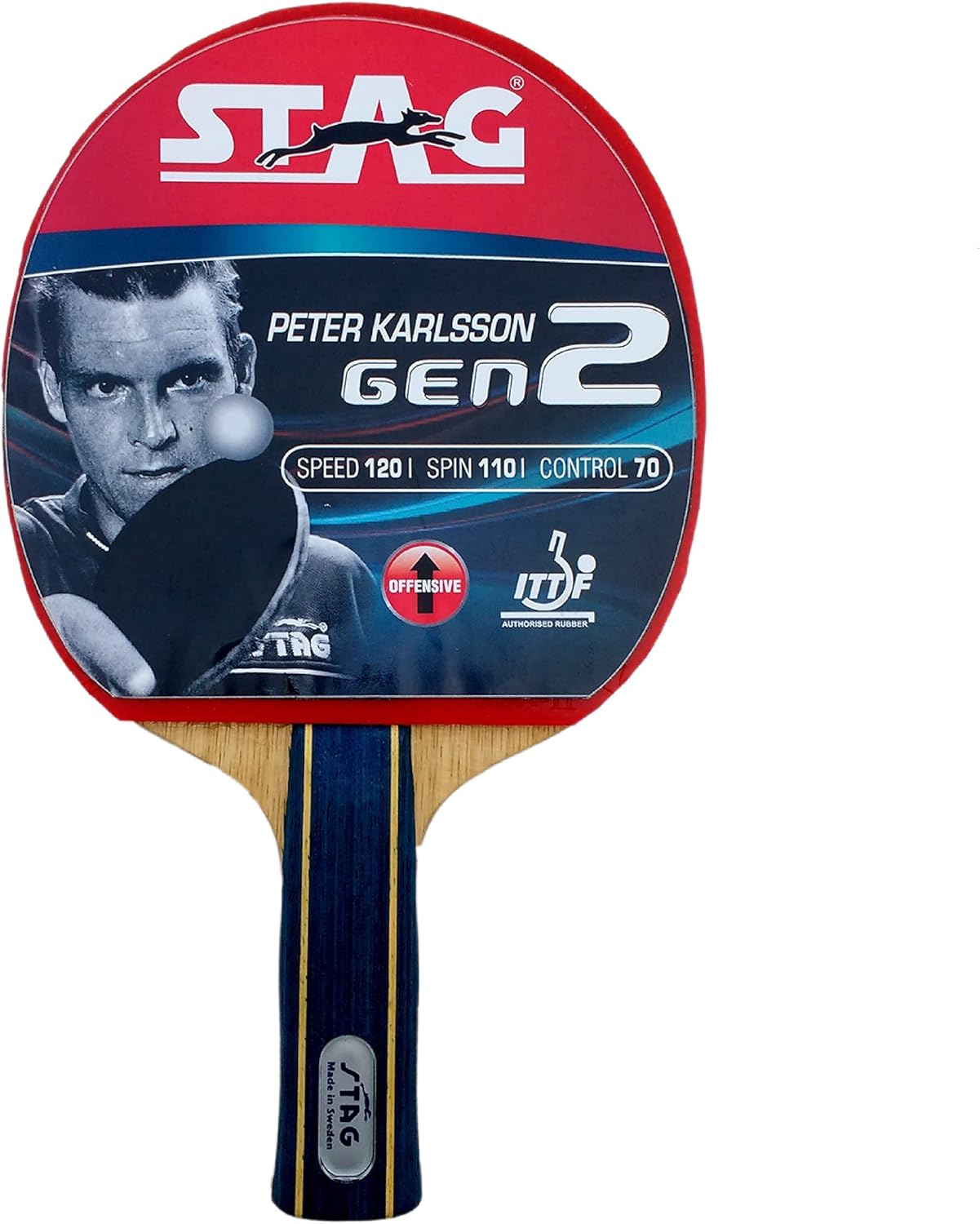 Professional Premium Table Tennis Racquet for High Performance, Ping Pong Paddle Expert TT Racquets image number 1