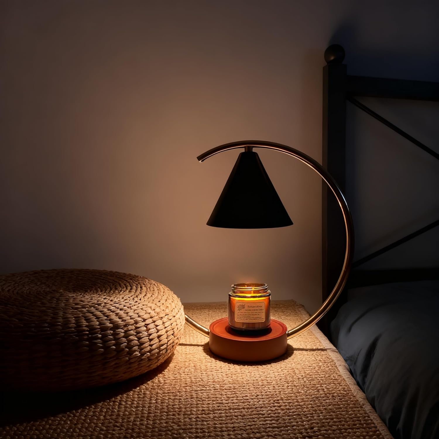 Candle Warmer Lamp AU Plug&ndash; Adjustable Dimmable 35W Light with Timer, Modern Wood Style Lamp, Safe Design for Wax Melts & Jar Candles, Home Decor Night Light for Bedroom Birthday Gift image number 4