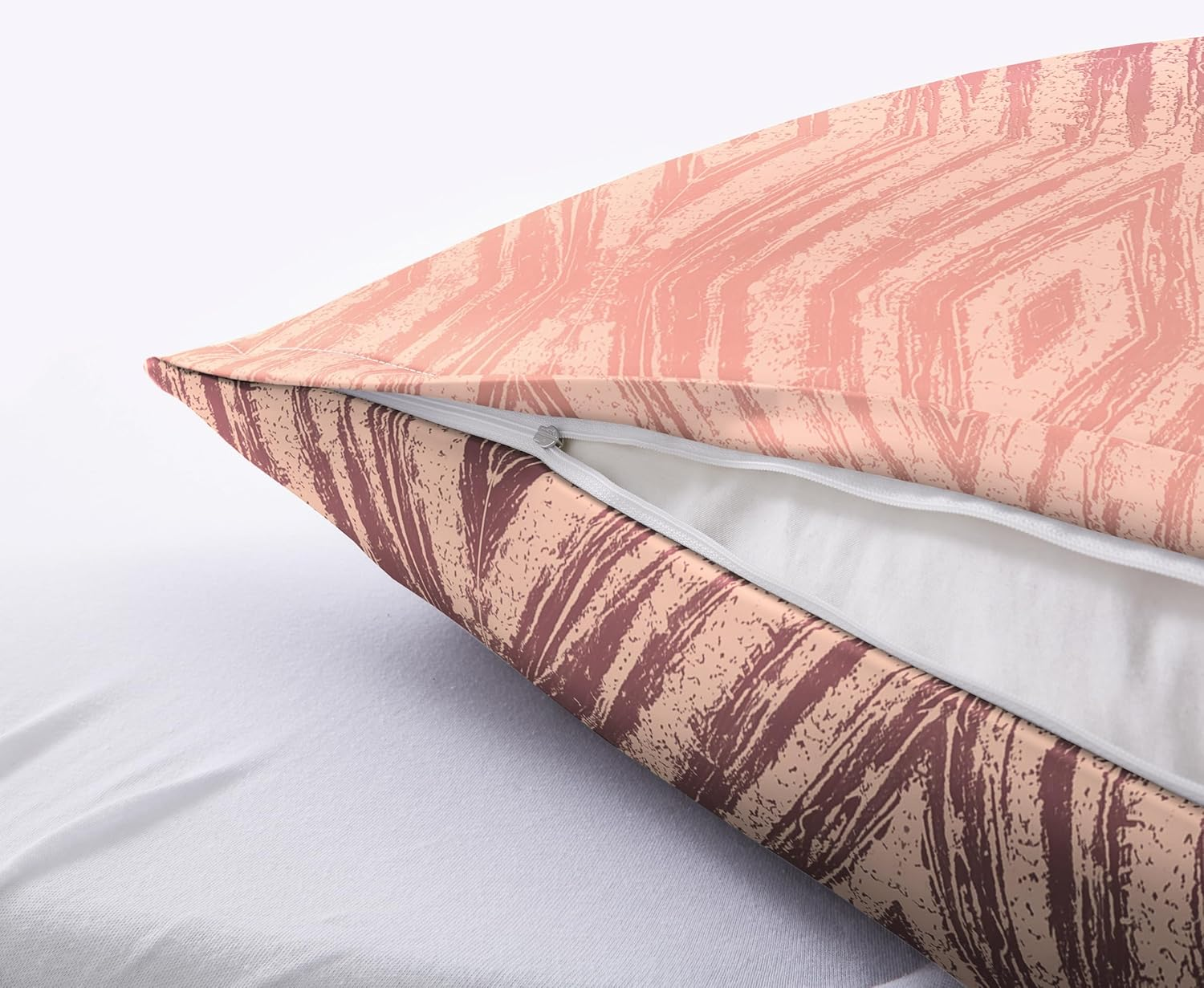 Kleine Wolke Tebas Bed Linen, Cotton, Pastel Rose, 155 X 220 Cm (80 X 80 Cm) image number 3
