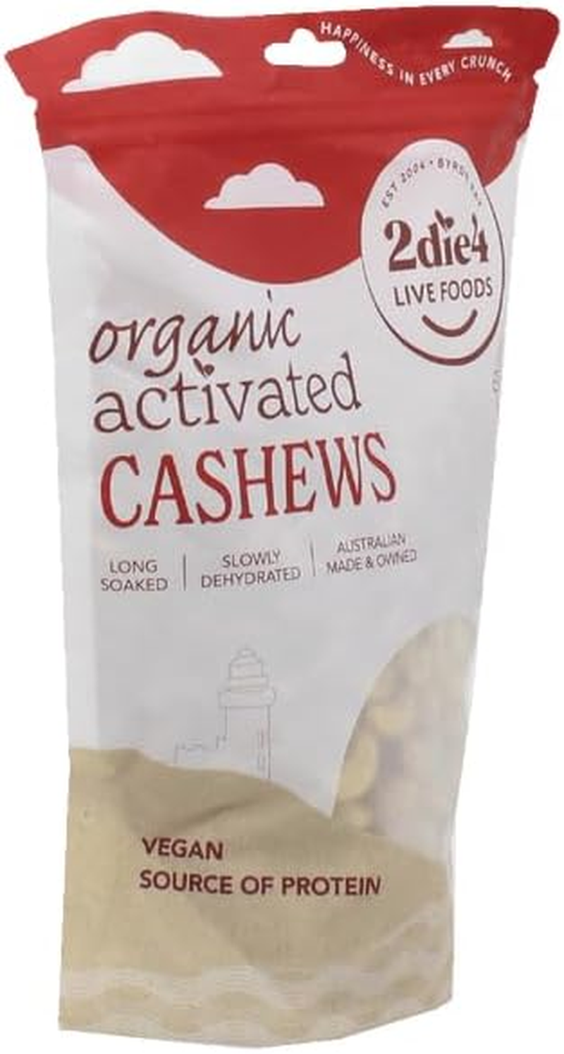 2Die4 Live Foods Activated Organic Cashews 600G image number 3
