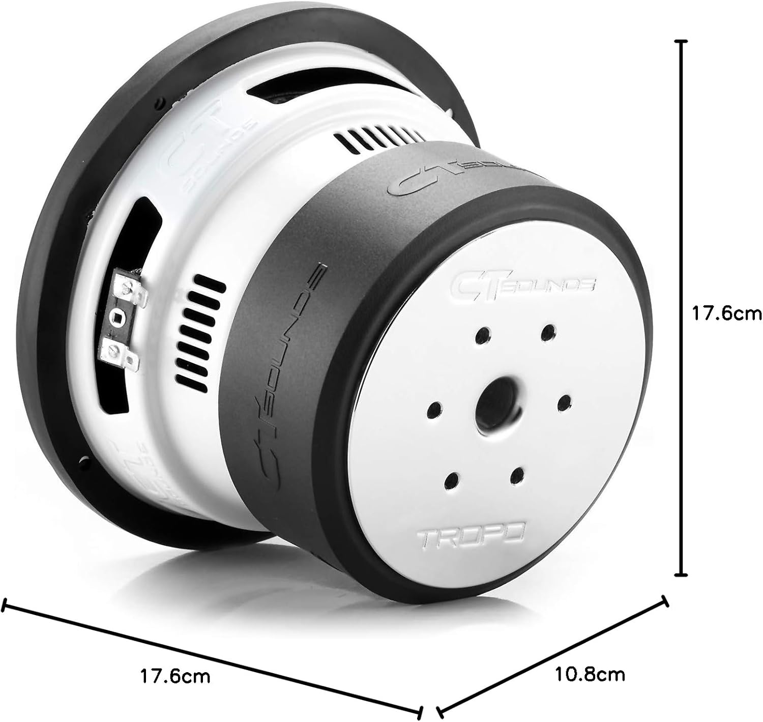CT Sounds Tropo 6.5 Inch Car Audio Subwoofer 200W RMS Dual 2 Ohm image number 2