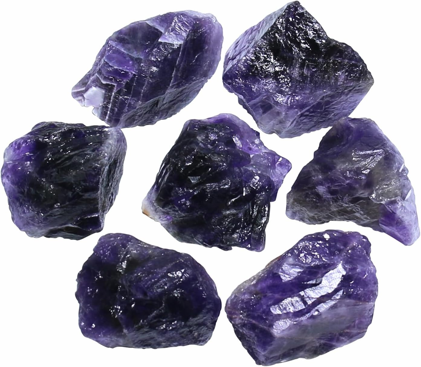 Raw Amethyst Stone Crystals Bulk, Real Gemstones and Crystals, Rocks and Minerals, Healing Crystals, Quartz Crystals and Healing Stones, Cuarzos Originales De Energia Y Piedras(464G)