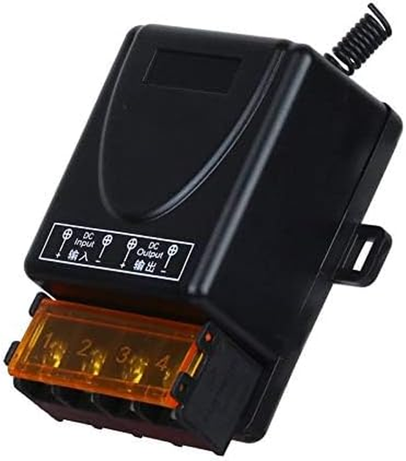 DC 12V Wireless Remote Control Switch 433Mhz 30A 12V Relay DC 24V 36V 48V Wireless Switch in Household and Industrial Fields and More image number 3