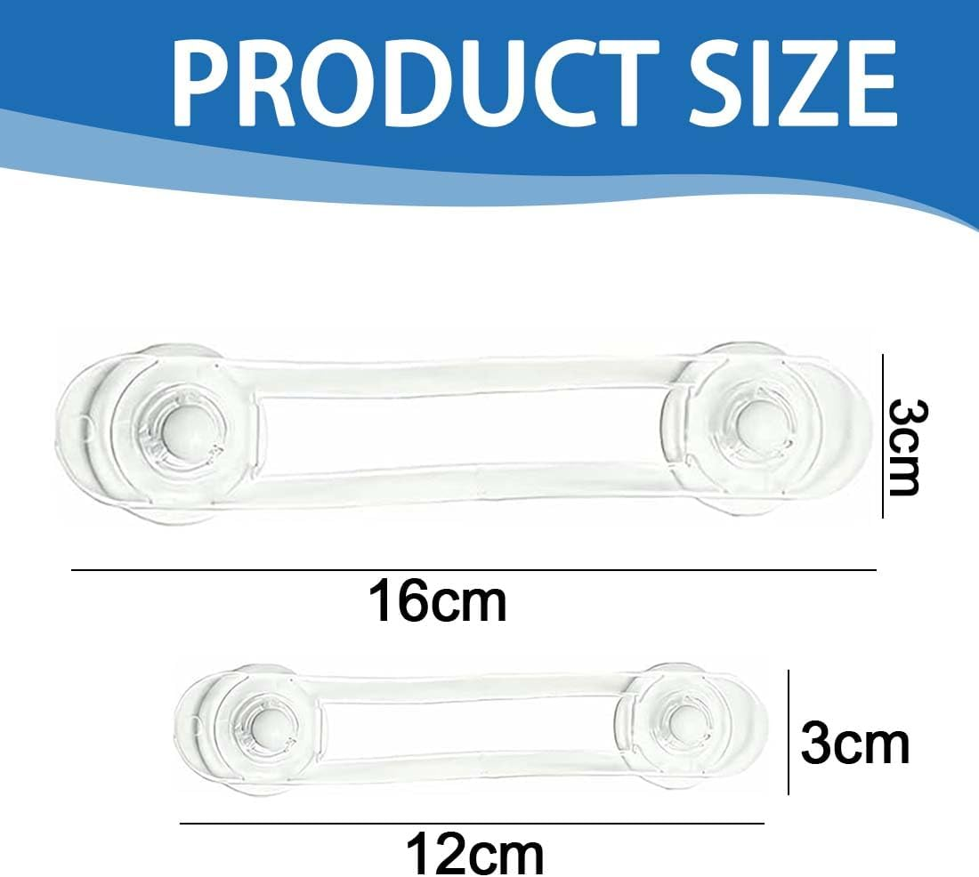 Pack of 12 Child Safety Cabinet, Drawer Lock, Cabinet Lock, Children, Fridge Child Lock, Drawer Safety Lock, Toddler Safety Locks for Furniture, Kitchen image number 3