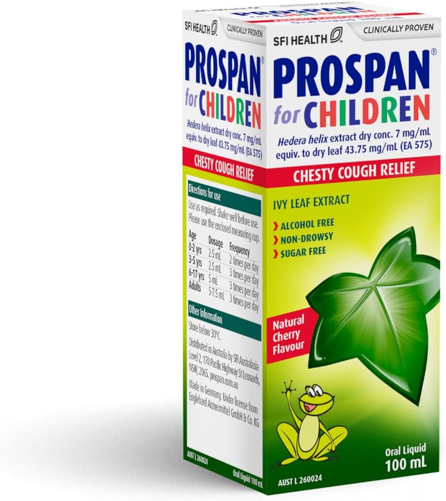 Flordis Prospan Chesty Cough Relief Syrup for Children 100 Ml