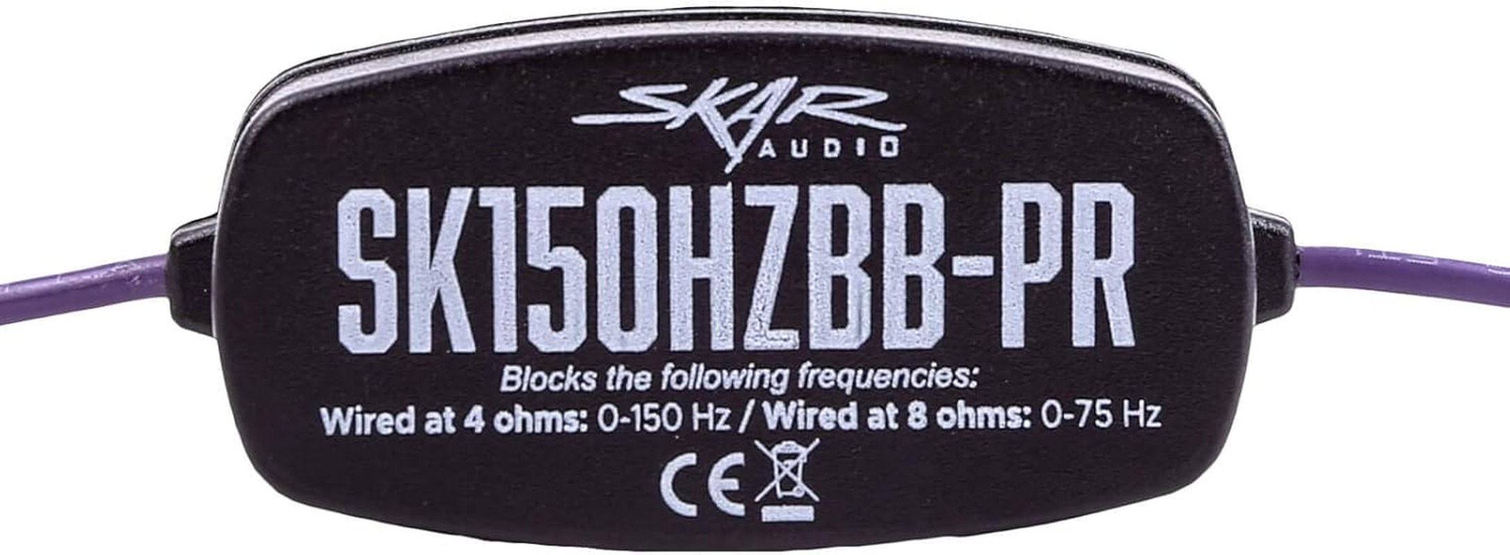 Skar Audio SK150HZBB-PR Elite Frequency Filters - Eliminates Frequencies 0-150 Hz at 4 Ohms - Pair image number 4