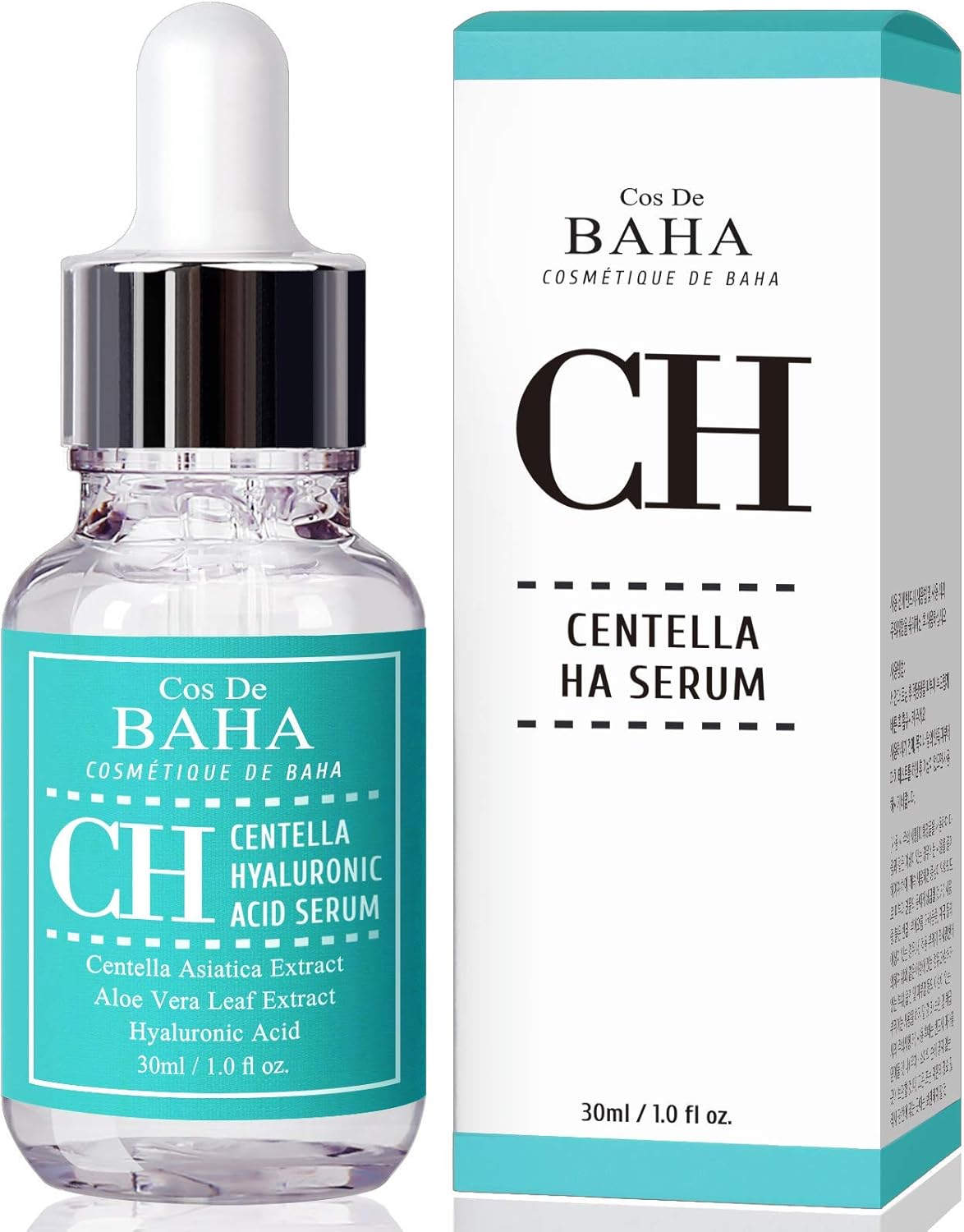 Centella Asiatica Soothing Calming Serum for Face/Neck - Lightweight Hydrate Boost Smooth, Daily Face Moisturizer, Silicone-Free, Fragrance-Free, 1 Fl Oz image number 1