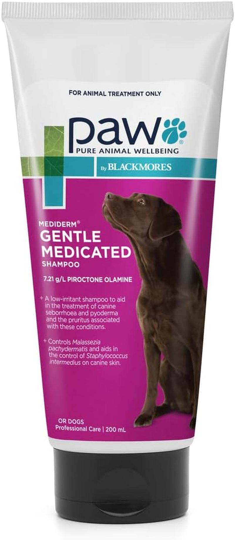PAW by Blackmores Mediderm&reg; Gentle Medicated Shampoo for Dogs | Promotes Healthy Skin Conditions |200Ml image number 3