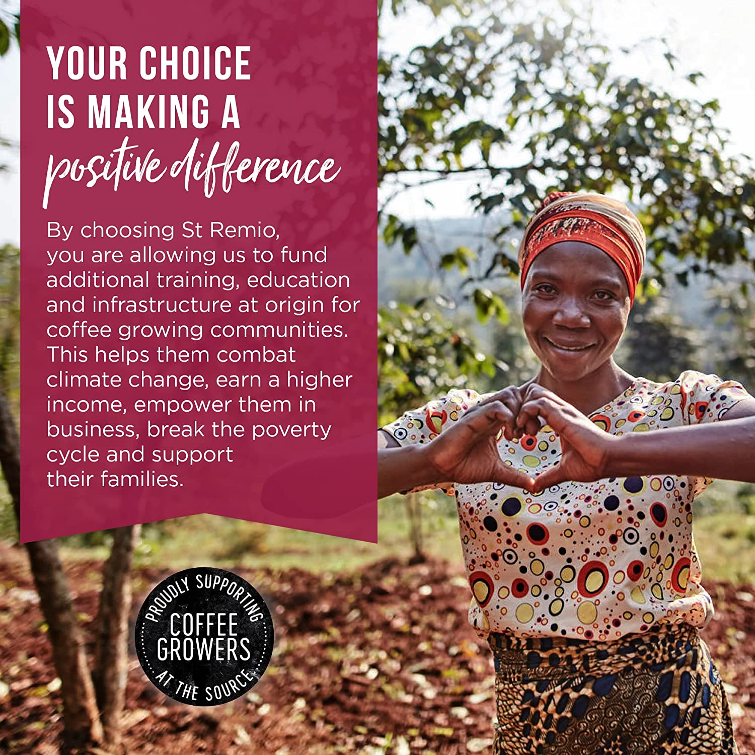 St Remio Intense Coffee Beans 500G. Medium Dark Roasted Bean. Arabica Strong Coffee Beans for Long Black, Latte, Cappuccino, Espresso Coffee Machines. Rainforest Alliance Certified Roasted Coffee image number 6