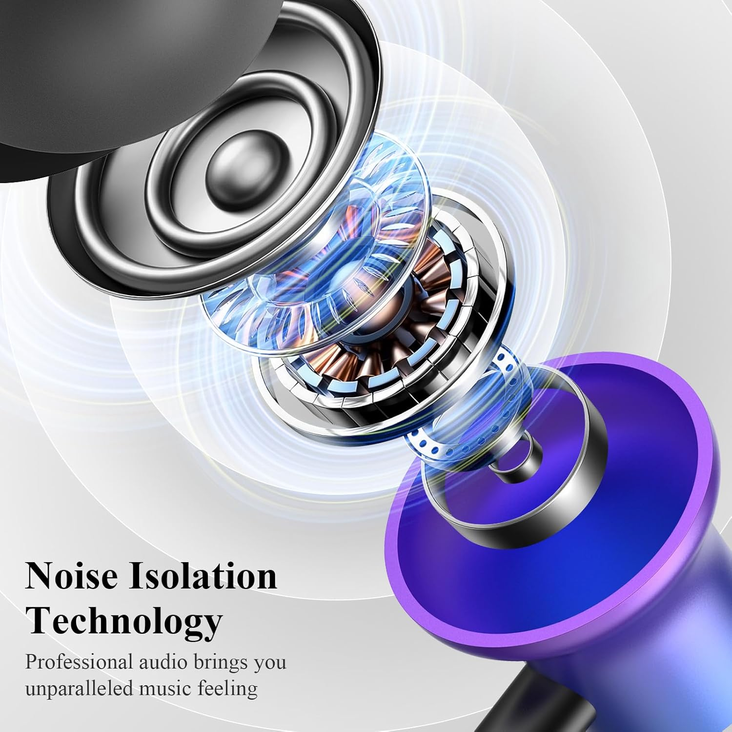 USB C Headphones USB Type-C Earbuds for Ipad 10Th Generation Iphone 16 15 Pro Ipad A16 11Th Gen Wired Earphones with Microphone Volume Control Noise Isolating Hifi Stereo Headset for Google Pixel 9A image number 1