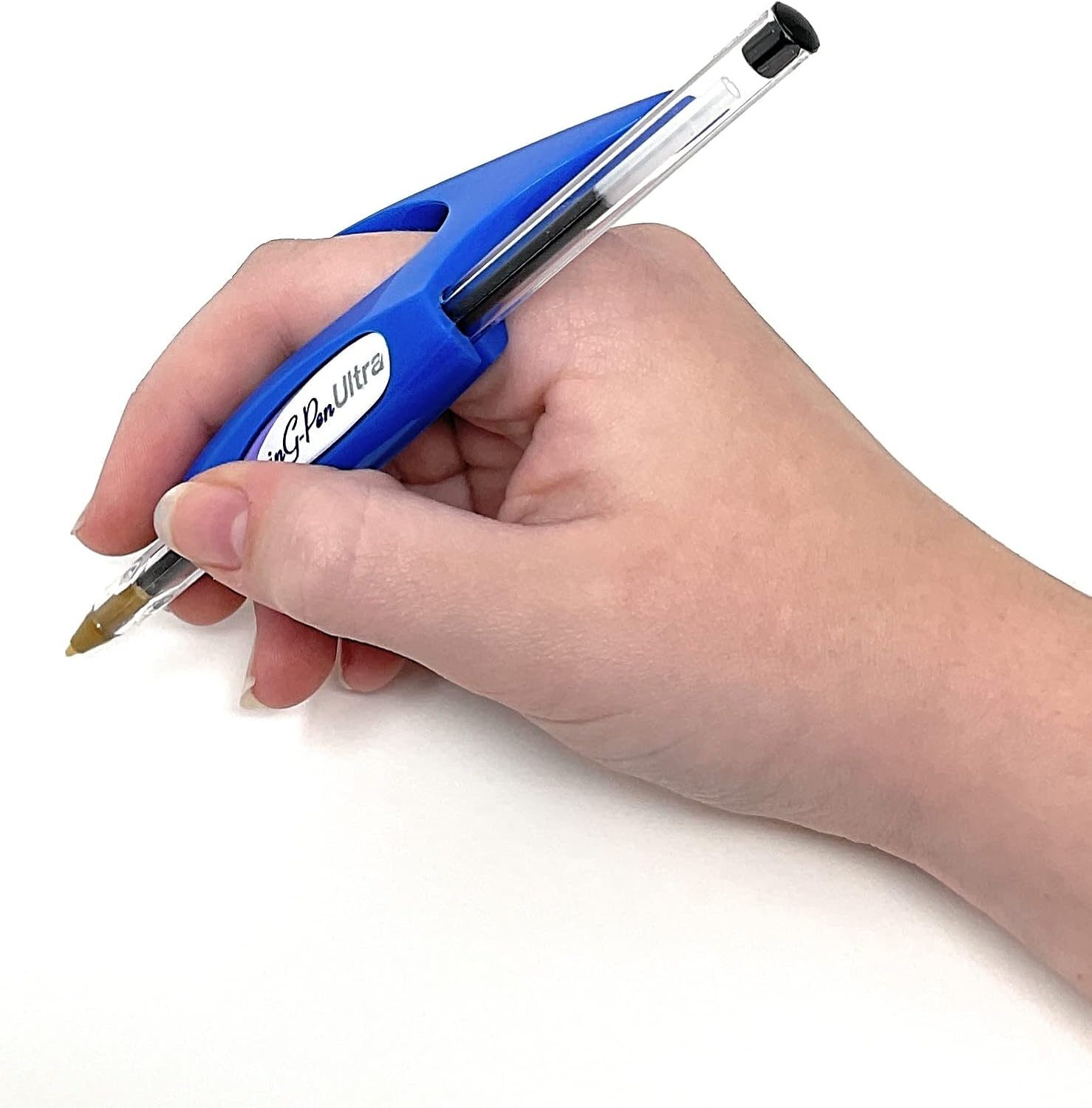 Grip Support for Writing and Art Tools (Medium Blue, Royal Blue)