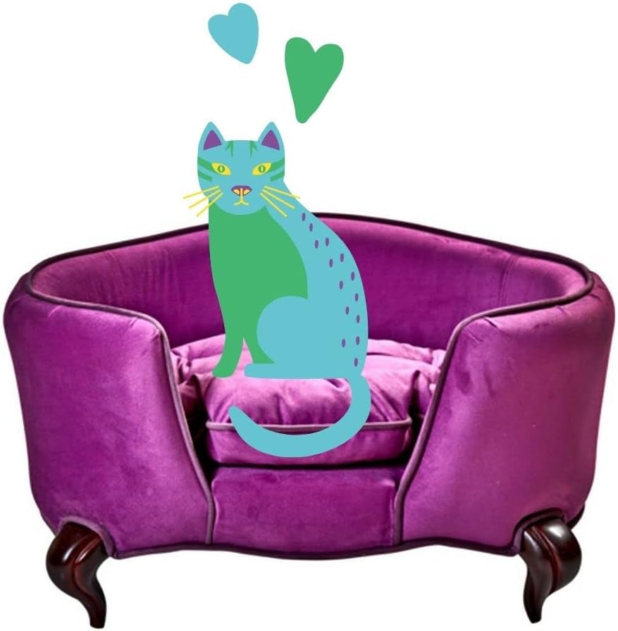 Adnan Bostan Furniture - Tuti Cat and Dog Bed Collection, Dog Beds, Cat Beds, Dog Beds Dogs, Decorative Cat and Dog Bed, Cat Beds Cats (Small) image number 1